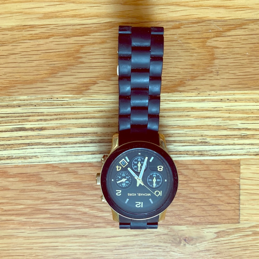Black Michael Kors watch